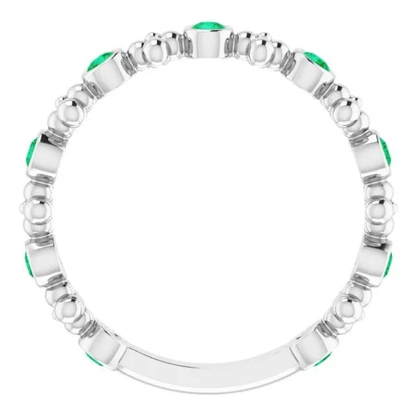 Beaded Ring Image 2 Mendham Jewelers Mendham, NJ