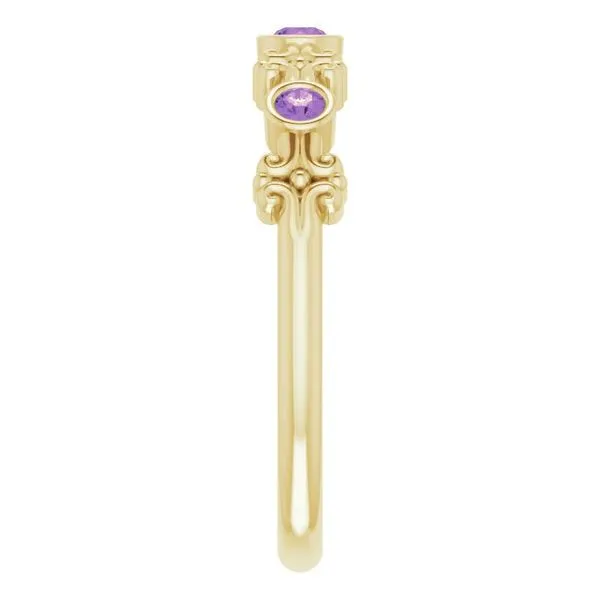 Bezel-Set Ring Image 4 Jewelry Design Studio Jensen Beach, FL