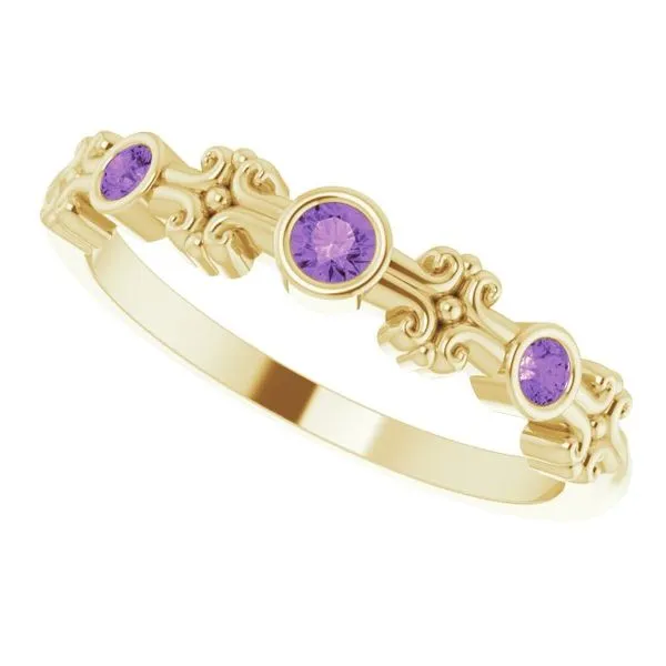 Bezel-Set Ring Image 5 Jewelry Design Studio Jensen Beach, FL