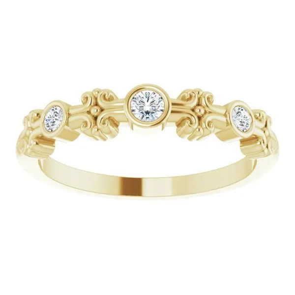 Bezel-Set Ring Image 3 Cherry Street Jewelers Tulsa, OK