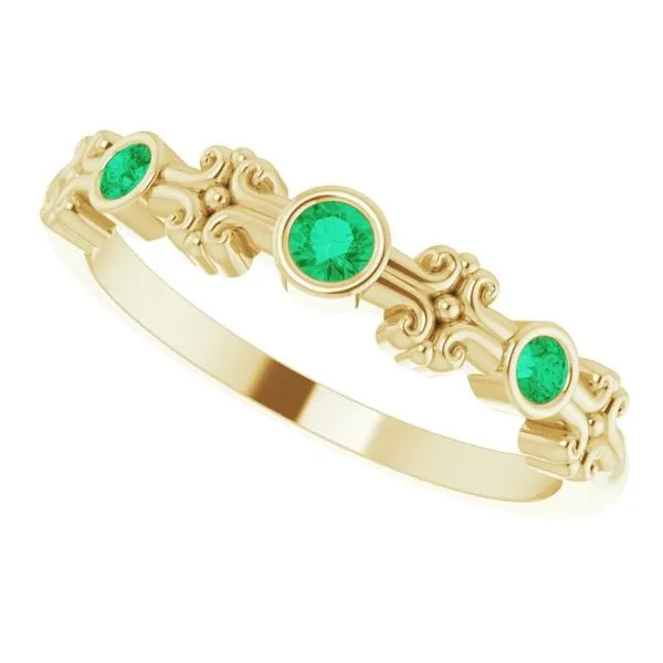 Bezel-Set Ring Image 5 Jewelry Design Studio Jensen Beach, FL