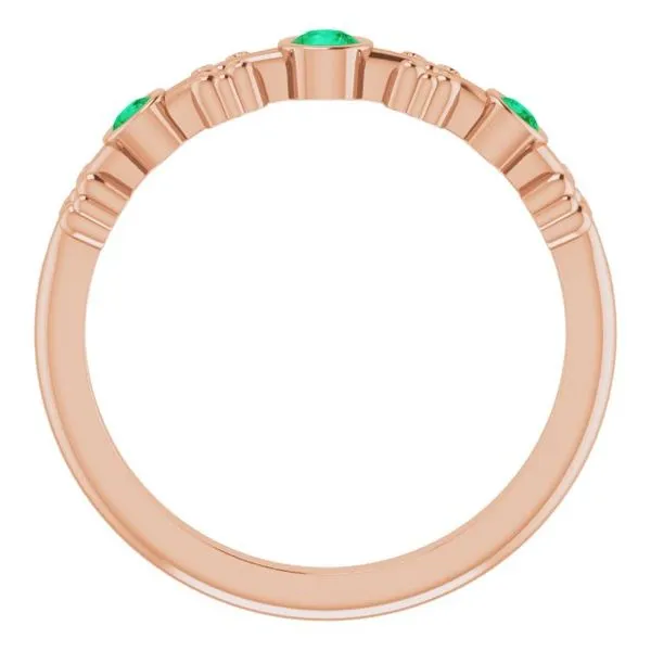 Bezel-Set Ring Image 2 James Wolf Jewelers Mason, OH