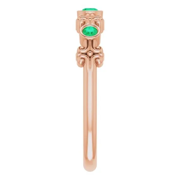 Bezel-Set Ring Image 4 James Wolf Jewelers Mason, OH