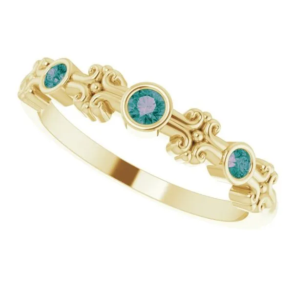 Bezel-Set Ring Image 5 Jewelry Design Studio Jensen Beach, FL