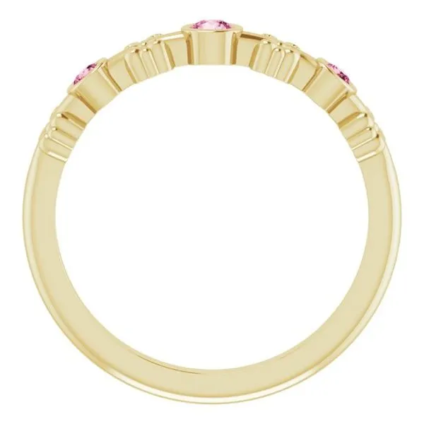 Bezel-Set Ring Image 2 James Wolf Jewelers Mason, OH