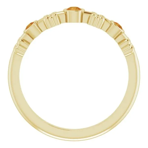 Bezel-Set Ring Image 2 James Wolf Jewelers Mason, OH