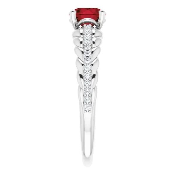 Accented Rope Ring Image 4 John E. Koller Jewelry Designs owasso, OK