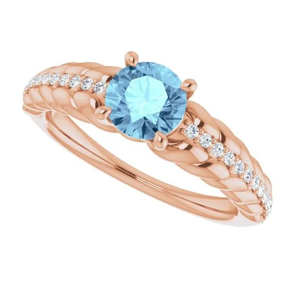 Accented Rope Ring Image 5 Arlene's Fine Jewelry Vidalia, GA