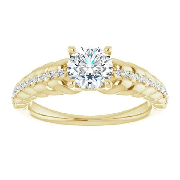 Accented Rope Ring Image 3 Holly's Jewelry Mountain Home, AR