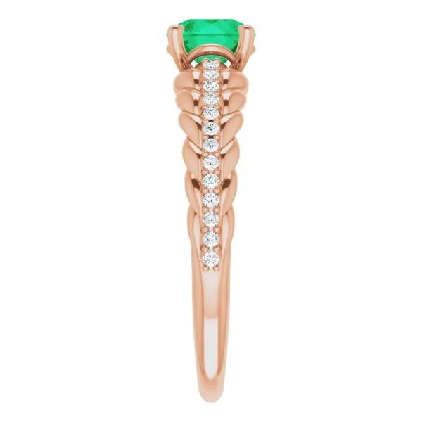 Accented Rope Ring Image 4 James Wolf Jewelers Mason, OH