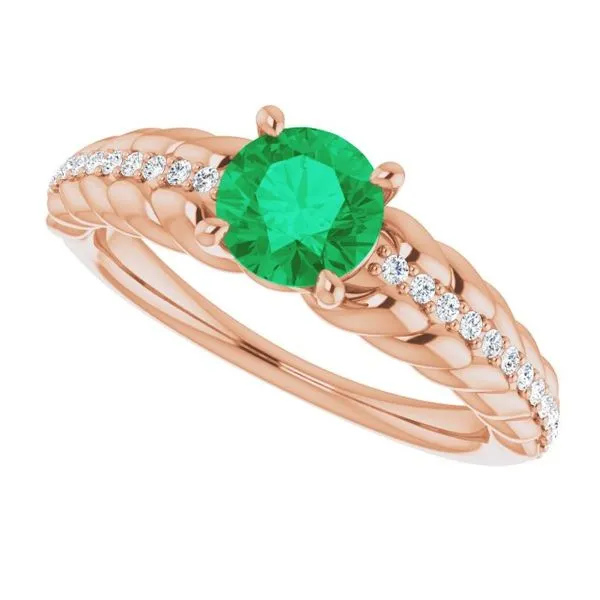 Accented Rope Ring Image 5 Jewelry Design Studio Jensen Beach, FL