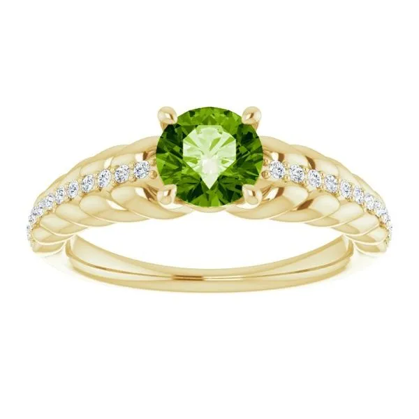 Accented Rope Ring Image 3 Jewelry Design Studio Jensen Beach, FL