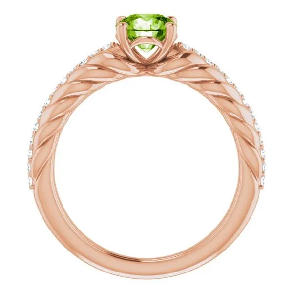 Accented Rope Ring Image 2 Holly's Jewelry Mountain Home, AR