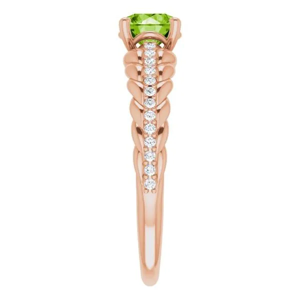 Accented Rope Ring Image 4 John E. Koller Jewelry Designs owasso, OK