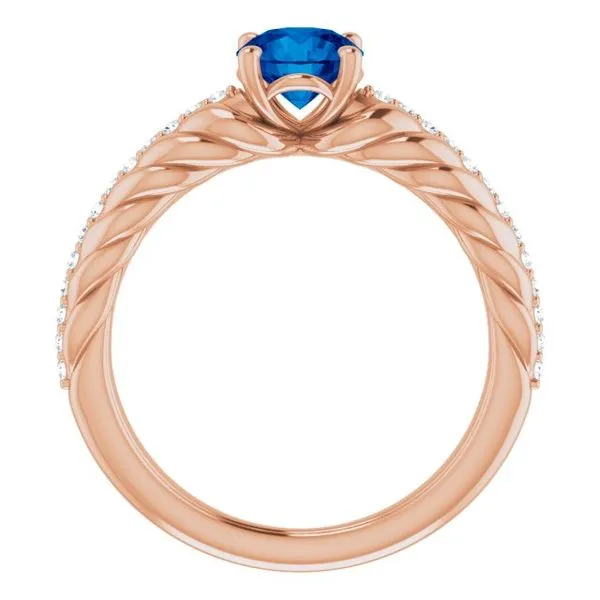 Accented Rope Ring Image 2 Holly's Jewelry Mountain Home, AR