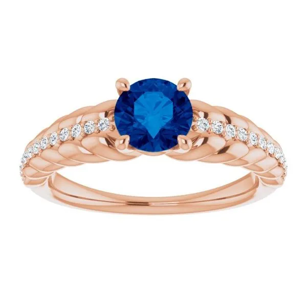 Accented Rope Ring Image 3 Arlene's Fine Jewelry Vidalia, GA