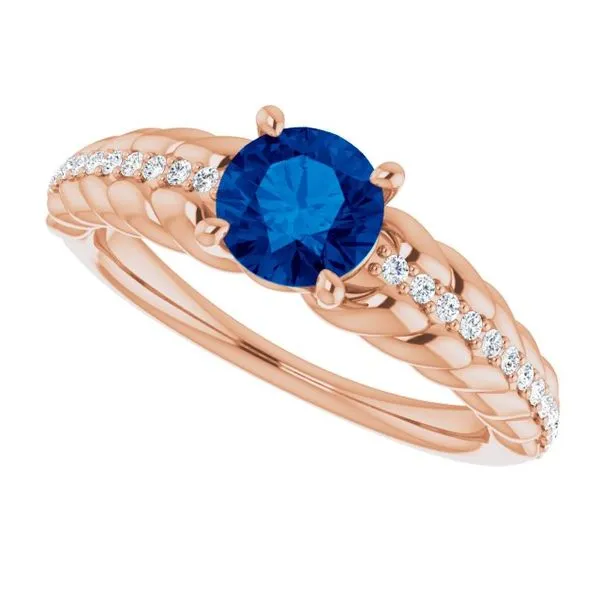 Accented Rope Ring Image 5 Holly's Jewelry Mountain Home, AR