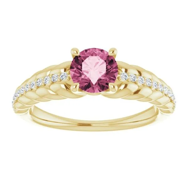 Accented Rope Ring Image 3 Jewelry Design Studio Jensen Beach, FL