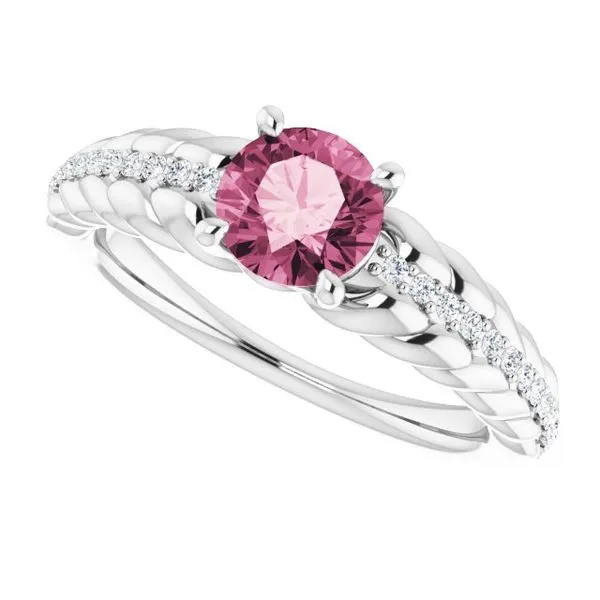 Accented Rope Ring Image 5 Jewelry Design Studio Jensen Beach, FL