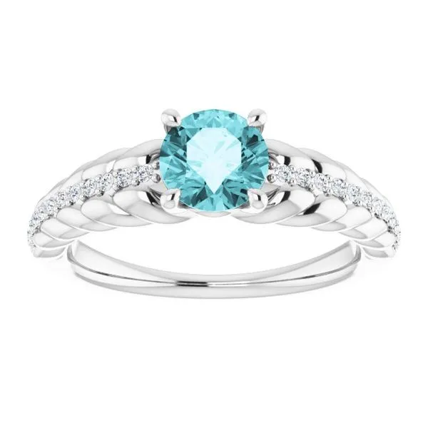 Accented Rope Ring Image 3 Holly's Jewelry Mountain Home, AR