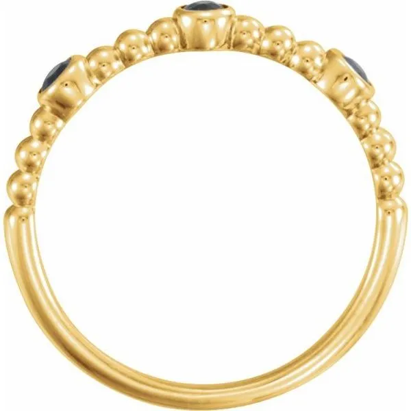 Beaded Ring Image 2 Cherry Street Jewelers Tulsa, OK