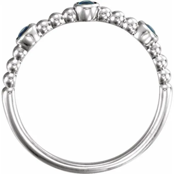 Beaded Ring Image 2 Cherry Street Jewelers Tulsa, OK