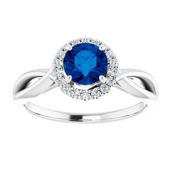 Halo-Style Ring Image 3 James Wolf Jewelers Mason, OH