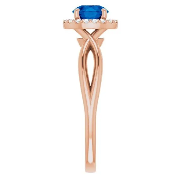 Halo-Style Ring Image 4 James Wolf Jewelers Mason, OH