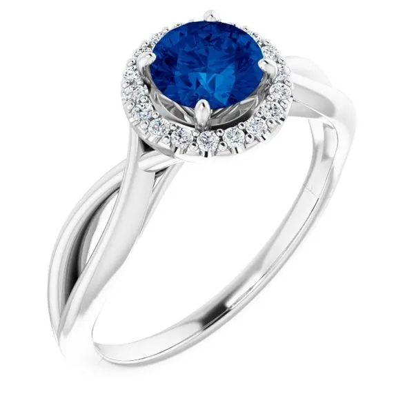 Halo-Style Ring Jewelry Design Studio Jensen Beach, FL