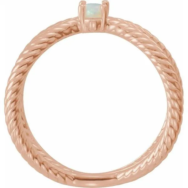 Criss-Cross Cabochon Ring Image 2 Arlene's Fine Jewelry Vidalia, GA