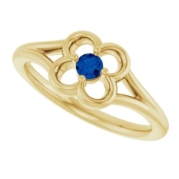 Youth Flower Ring Image 5 Jewelry Design Studio Jensen Beach, FL