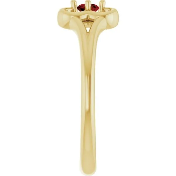 Youth Flower Ring Image 4 Holly's Jewelry Mountain Home, AR