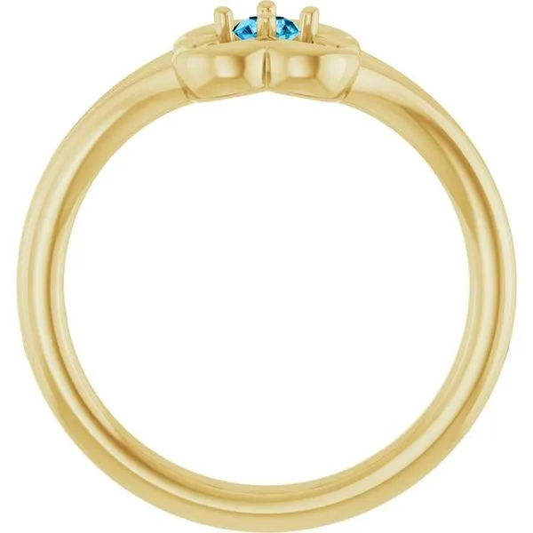 Youth Flower Ring Image 2 Cherry Street Jewelers Tulsa, OK