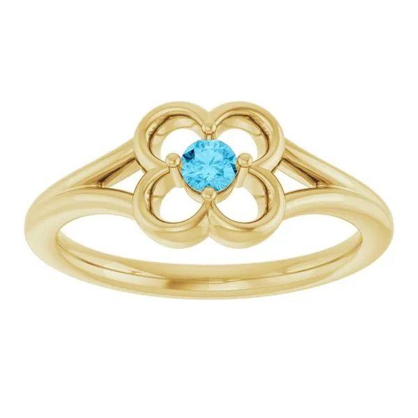 Youth Flower Ring Image 3 James Wolf Jewelers Mason, OH