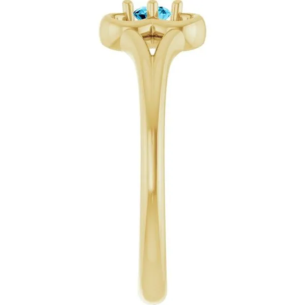 Youth Flower Ring Image 4 Cherry Street Jewelers Tulsa, OK