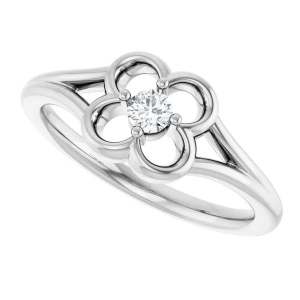 Youth Flower Ring Image 5 Jewelry Design Studio Jensen Beach, FL