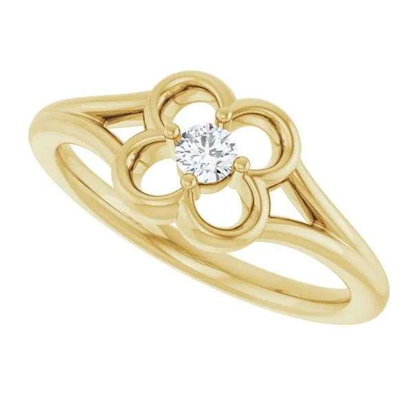 Youth Flower Ring Image 5 Jewelry Design Studio Jensen Beach, FL