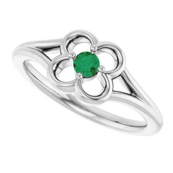 Youth Flower Ring Image 5 James Wolf Jewelers Mason, OH