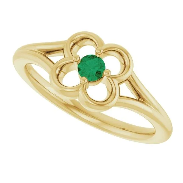 Youth Flower Ring Image 5 Cherry Street Jewelers Tulsa, OK