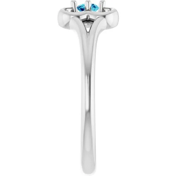 Youth Flower Ring Image 4 Long Jewelers Chesapeake, VA