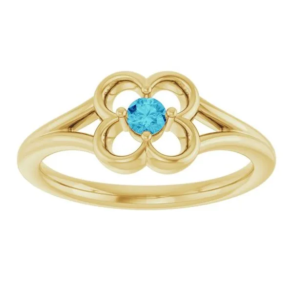 Youth Flower Ring Image 3 Comstock Jewelers Edmonds, WA