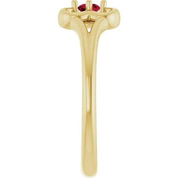 Youth Flower Ring Image 4 Comstock Jewelers Edmonds, WA