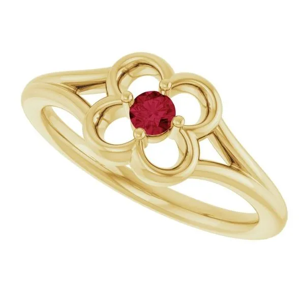 Youth Flower Ring Image 5 Comstock Jewelers Edmonds, WA