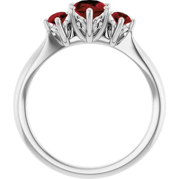 Three-Stone Ring Image 2 James Wolf Jewelers Mason, OH