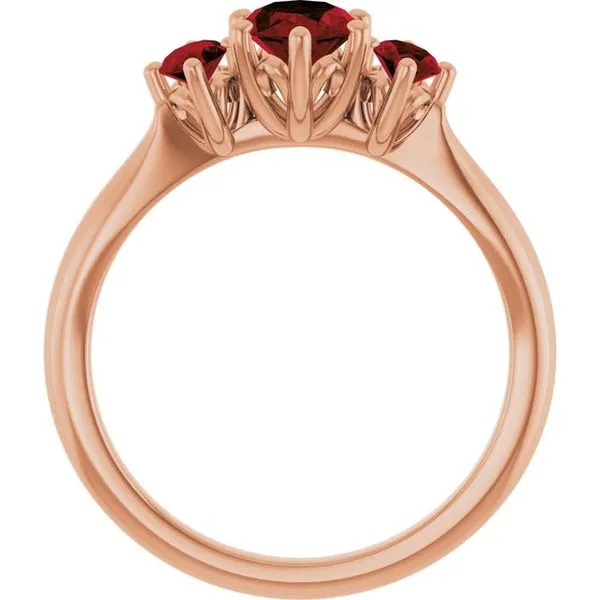 Three-Stone Ring Image 2 James Wolf Jewelers Mason, OH