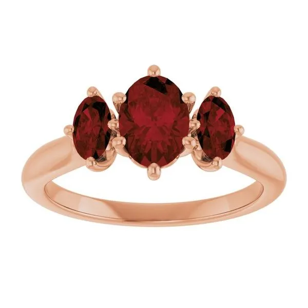 Three-Stone Ring Image 3 Milan's Jewelry Inc Sarasota, FL