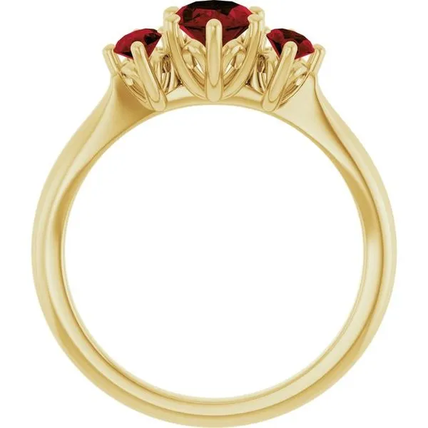 Three-Stone Ring Image 2 James Wolf Jewelers Mason, OH