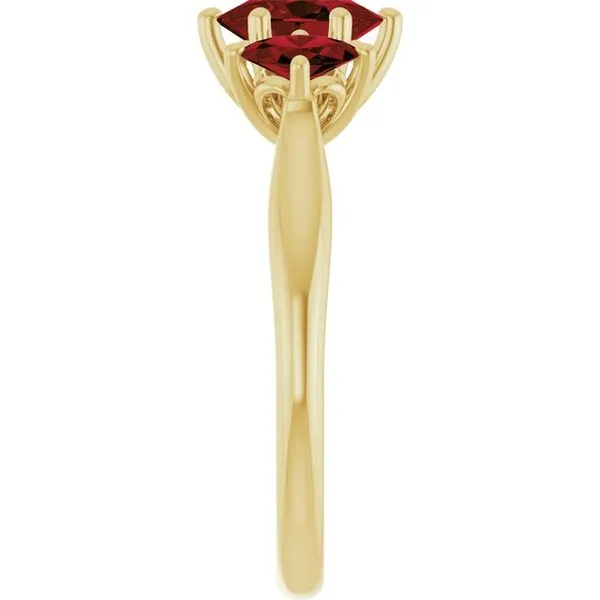 Three-Stone Ring Image 4 James Wolf Jewelers Mason, OH