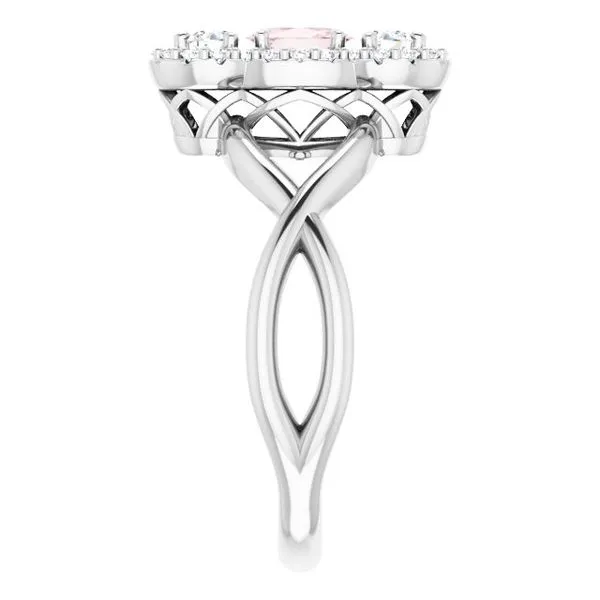 Three-Stone Ring Image 4 James Wolf Jewelers Mason, OH