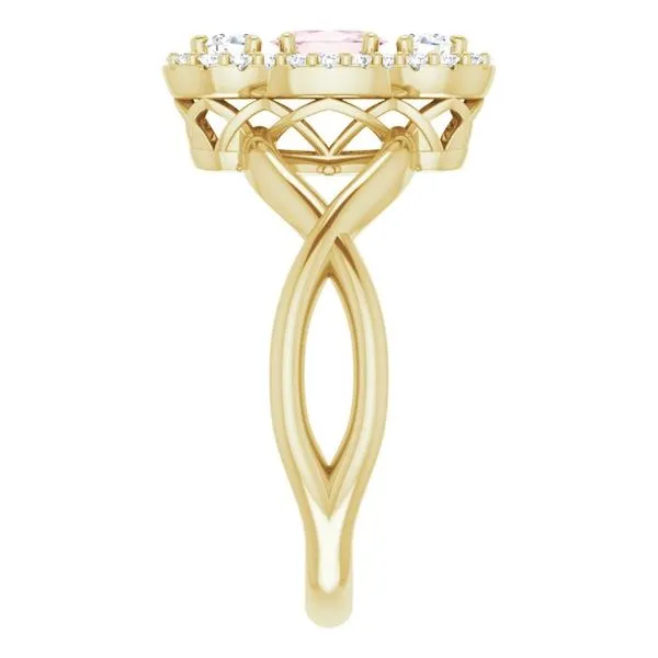 Three-Stone Ring Image 4 James Wolf Jewelers Mason, OH